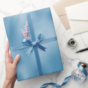 Türkis Blue Wedding Geschenkpapier