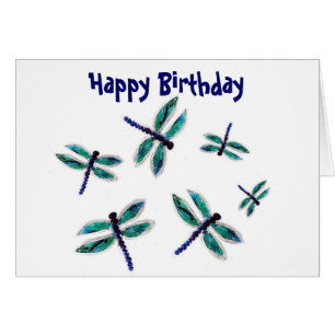 Türkis Bugs tanzen Dragonfly