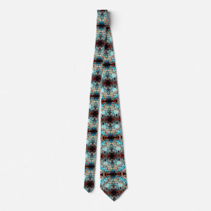 Türkis Color Burst Neck Tie Krawatte