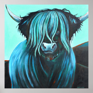 Türkis Coo, wie geht's?(Poster) Poster