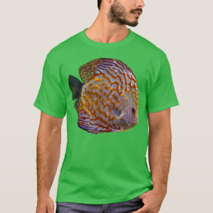 Türkis Discus Fish T-Shirt