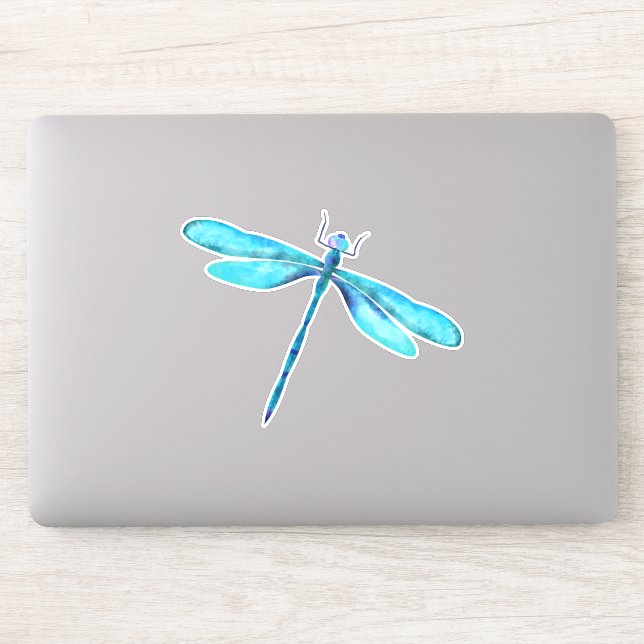 Türkis Dragonfly Custom - Vinyl Sticker schneiden (Computer)