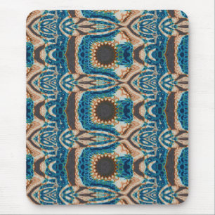 Türkis Gold Sun Southwestern Art Mousepad