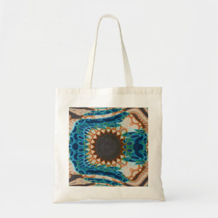 Türkis Gold Sun Southwestern Art Tragetasche