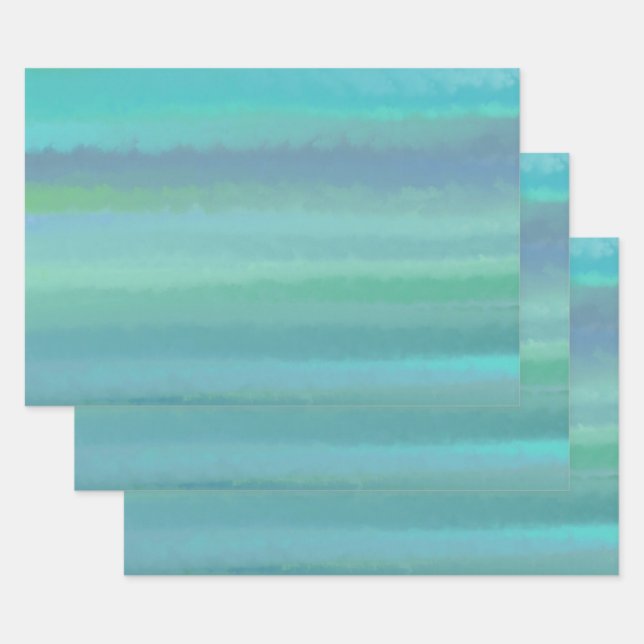 Türkis ist mein Lieblings-Farbenbeißpapier Geschenkpapier Set (Set)