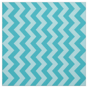 Türkis marokkanische Moods Chevrons Stoff
