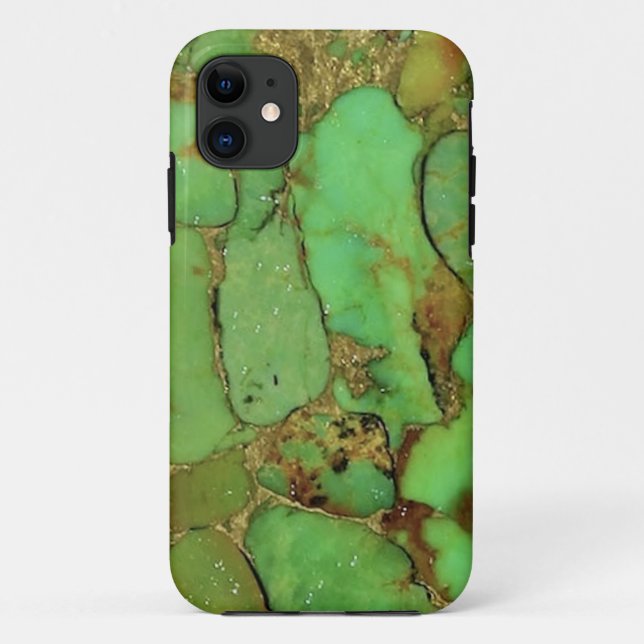 Türkis-Muster-Telefon-Abdeckung Case-Mate iPhone Hülle (Rückseite)