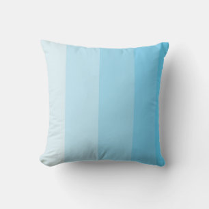 Türkis Ombre Stripe Kissen