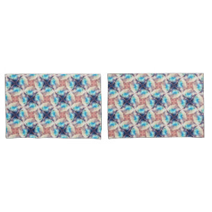 Türkis Pearly Jewels Kissenbezug