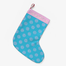 Türkis Pink Blume Boho Muster Personalisiert