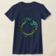 Türkis Quetzalcoatl T-Shirt (Laydown)