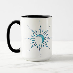 Türkis Sonne Tasse