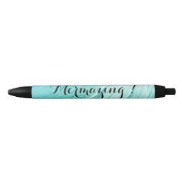 Türkis strukturierter Mermazing Stift