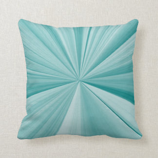 Türkis und aquamarines Klemmknoten-Sofa-Kissen Kissen