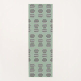 Türkis und Lila Geometrisch Yogamatte