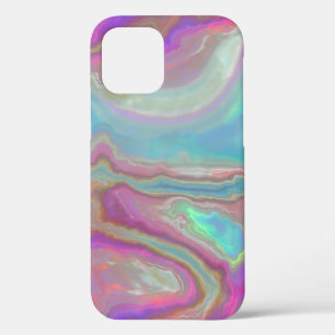 Türkis und Rosa Opal Agate Case-Mate iPhone Hülle