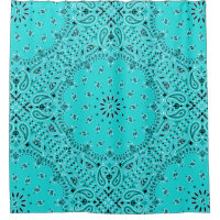 Türkisbandana-Paisley Boho Hippie-Zauber-Land