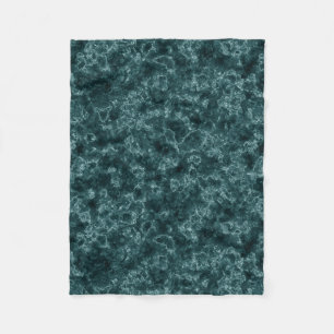 Türkisblau Fleecedecke