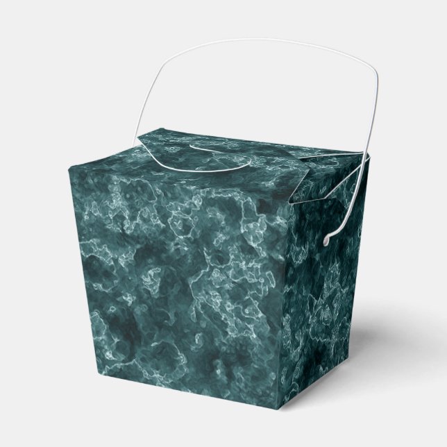 Türkisblau Geschenkschachtel (Vorderseite)