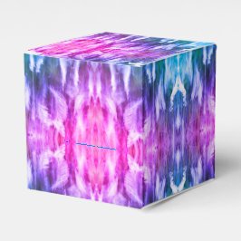 Türkisblau Lila Kaleidoskop Geschenkboxen Geschenkschachtel