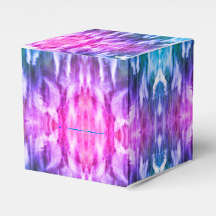 Türkisblau Lila Kaleidoskop Geschenkboxen Geschenkschachtel