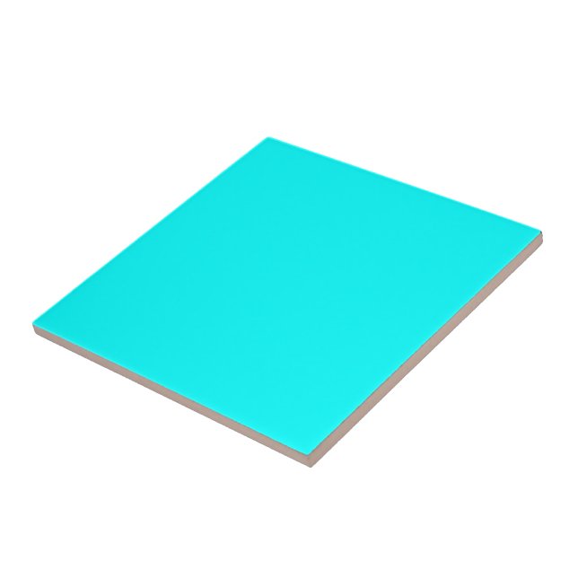 Türkisblau-modische Solid-Color-Hintergrund Fliese (Seite)