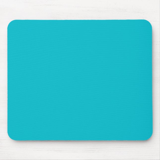 "Türkisblau" Mousepad (Vorne)