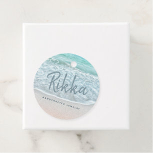 Türkisblau Sandy Beach Handmade Schmuck Geschenkanhänger