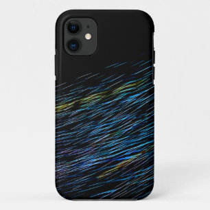 Türkisblaue Lichtmalerei 1 Case-Mate iPhone Hülle