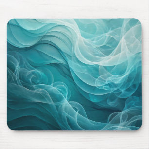 Türkisblauer Meer Himmel Wirbelnder Traum Mousepad