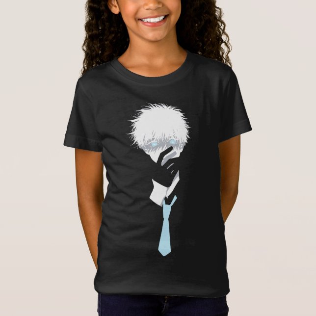 Türkisblick: Anime Design T-Shirt (Vorderseite)