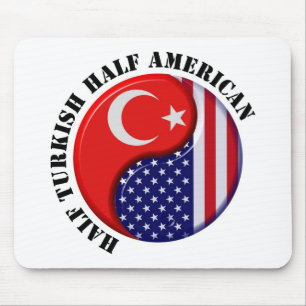 Türkisch-Amerikanisches Mousepad