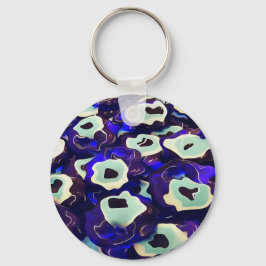 Türkisch Boncuk Eye Shaped Amulet Bizarre Art Schlüsselanhänger