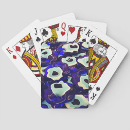 Türkisch Boncuk Eye Shaped Amulet Bizarre Art Spielkarten