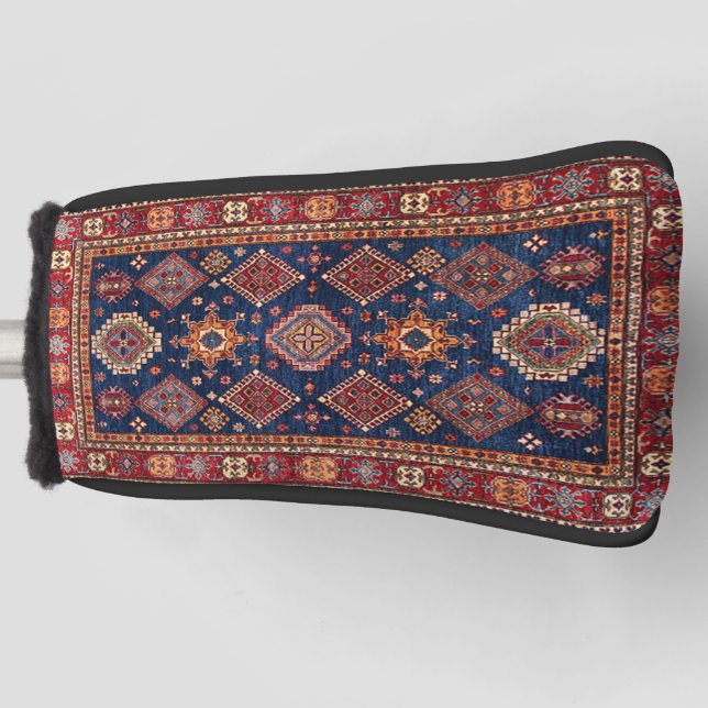 Türkisch-Persisches Rug Pattern Golf Headcover (Vorderseite)