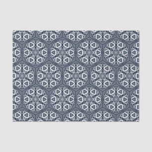 Türkisch-türkisblaue Ware Design Seidenpapier