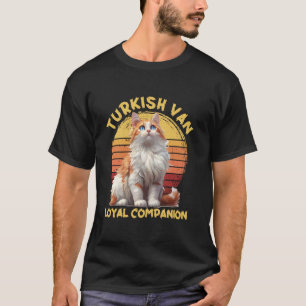 Türkisch Van Katze Besitzer TREUER BEGLEITER Vinta T-Shirt