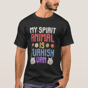 Türkisch Van MEIN SPIRITTIER IST EINE TÜRKISCHE VA T-Shirt