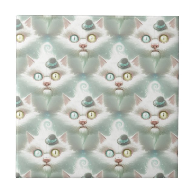 Türkische Angora Fliese (Vorderseite)