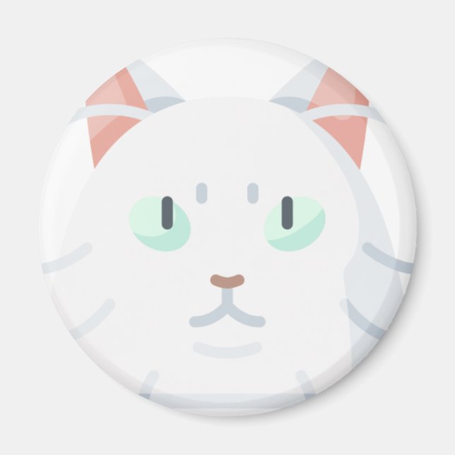 Türkische Angora Magnet (Vorne)