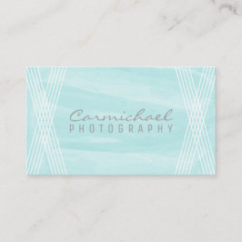 Türkische Aquarell Deko Business Card Visitenkarte