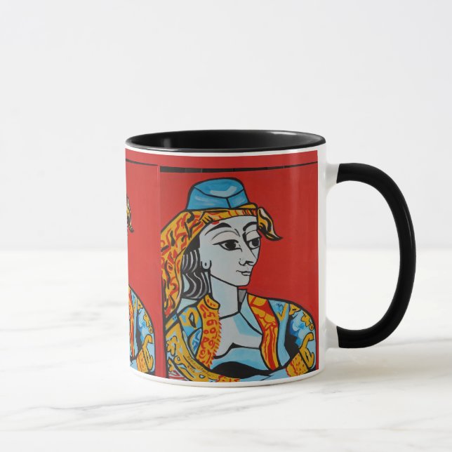 TÜRKISCHE DAME TASSE (Rechts)