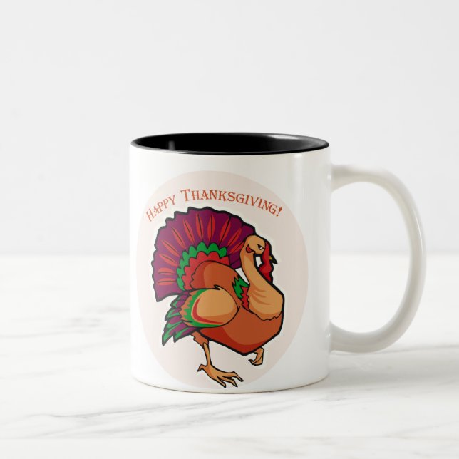 Türkische Dekoration Zweifarbige Tasse (Rechts)