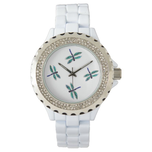 Türkische Dragonfly Art Armbanduhr (Vorderseite)