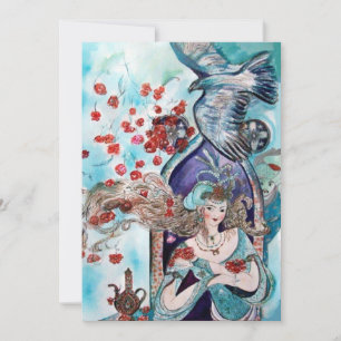TÜRKISCHE FAIRY TALE, leuchtend rot-blau-grün funk Ankündigung