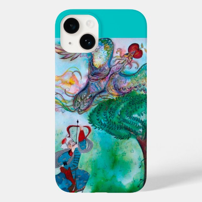 TÜRKISCHE FAIRY TALE / PHOENIX UND ARCHER Aquamari Case-Mate iPhone Hülle (Rückseite)