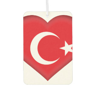 Türkische Flagge Autolufterfrischer