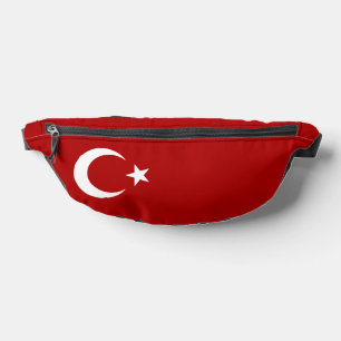 Türkische Flagge Bauchtasche