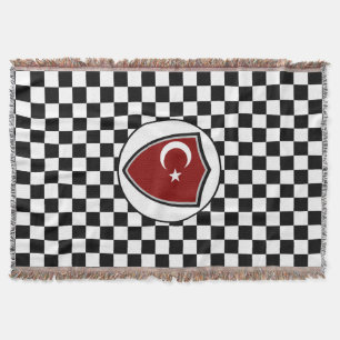 Türkische Flagge Decke