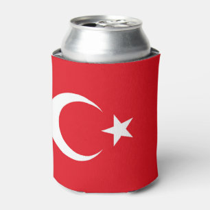Türkische Flagge Dosenkühler